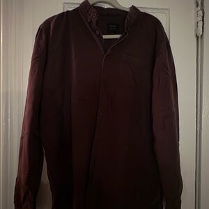 Globe Burgundy Casual Shirt